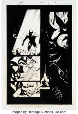 Patrick Gleason and Prentis Rollins Green Lantern Corps #8 Story Page 13 Original Art (DC, 2007). | Heritage