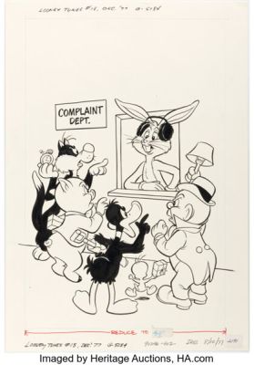 Gold Key Artist Looney Tunes #18 Cover Original Art (Gold Key, 1978).