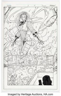 Brett Booth and Tom McWeeney Wildcore #3 Story Page 16 Original Art (Image, 1998).