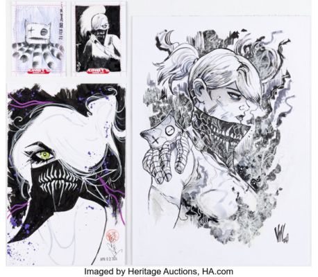 Vincenzo Riccardi, Zu Orzu, and Helena Masellis - Something is Killing the Children Illustrations Original Art Group of 4 (c. 2020s). (Total: 4 Original Art) | Heritage