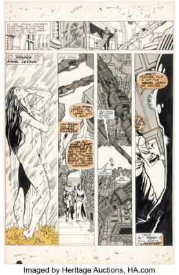 George Pérez and Michael Higgins Oracle, The Magazine of Graphic Science-Fiction & Fantasy Story Page 18 Original Art (Omnibus Publishing Company, 1978). | Heritage
