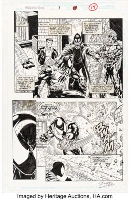 Ron Lim and Al Milgrom Spider-Man: Maximum Clonage Alpha #1 Story Page 14 Original Art (Marvel, 1995). | Heritage
