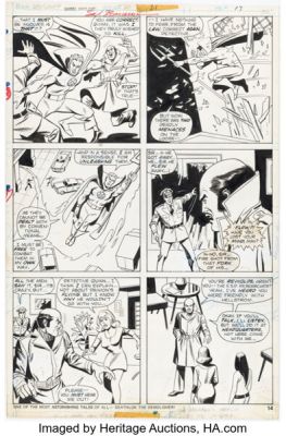 Sal Buscema and Joe Giella Marvel Spotlight #21 Son of Satan Story Page 8 Original Art (Marvel, 1975). | Heritage