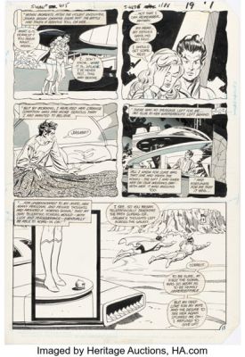 Curt Swan and Al Williamson Superman #415 Story Page 15 Original Art (DC, 1986). | Heritage