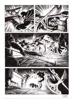 Dragonero n. 35 - tavola originale "I guardiani di malagart" - Page volante | Catawiki