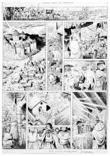 Servais | Isabelle, planche n°21 Ã  l’encre de Chine de cet… | Banque Dessinée