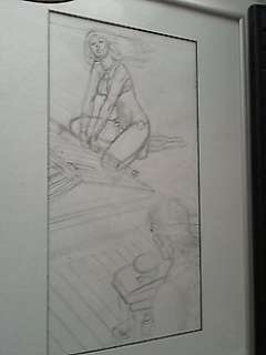 Minck Oosterveer - Originele schets - Storm: De Banneling van Thoem 