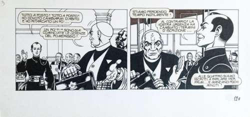 Magnus - I Briganti - original strip - Page volante | Catawiki