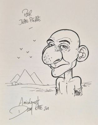 RATTE David Le voyage... - Lot 417 - RATTE David Le voyage des pères Dédicace sur l‘album...