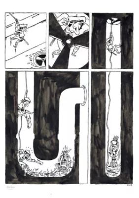 Zanzim | Grand petit homme | La Galerie de la Bande Dessinée