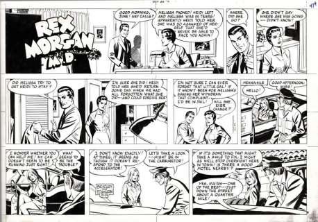 Bradley & Edgington - rex morgan m. D. 10/24/71 sunday