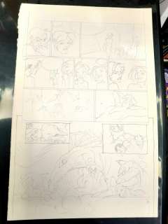 PLANCHE ORIGINALE LA GESTE DES CHEVALIERS DRAGONS T23 P1 - CHRISTIAN PATY