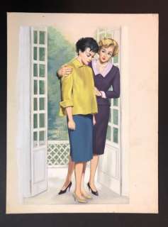 Carlo Jacono - "Cercava di consolarla" Originale di copertina (Master Of Drawing) - Loose page | Catawiki