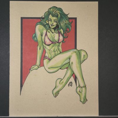 Daniel Campos | BIKINI SHE-HULK | Raremarq (Buy It Now)