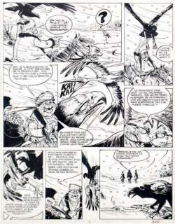 Sokal, Benot | CANARDO Planche originale à l’encre de Chine n°24 tirée de | Cornette de St Cyr