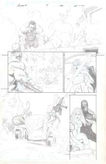 Aliens VS Avengers #1 pg 25 by Esad Ribic | DiTullio Art Collective