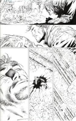 ARTSALE! The Death of Wolverine! New X-men 154 p18 by Marc Silvestri & Morrison | eBay US