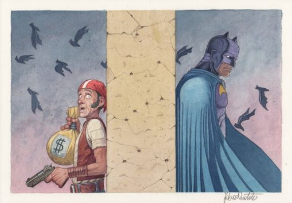 FABIO RUOTOLO - Tavola originale: In fuga da Batman | eBay Europe (Buy It Now)