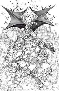 Paolo Pantalena - JLA vs. Suicide Squad (DC Comics) issue #01 (Variant Cover)