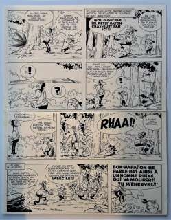 Remacle, Marcel - Originele pagina (p.17) - Ouwe Niek en Zwartbaard 12 - Zwartbaard en de Indianen - (1968) | Catawiki