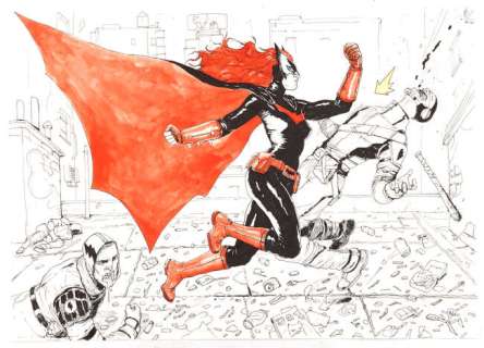 Batwoman (Kane Kane) - an original artwork by Josan Gonzalez (2015). | Ewbank’s