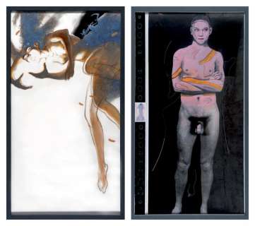 Dario Caterina & Frank Pé - Acrylique sur toile Format: 200 x 190 cm, Di