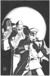 Matt Wagner | Greem Hornet: Year One # 10 cover | D.O.A