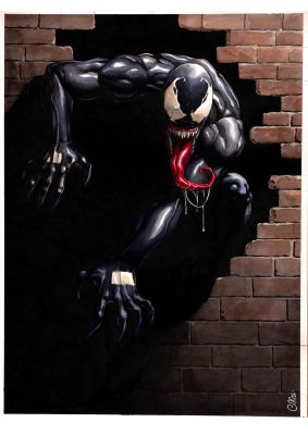 Guillaume Martinez | Venom Illustration | Kirby’s Comic Art