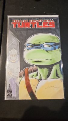 Teenage Mutant Ninja Turtles Sketch Cover by Jon Williams | Raremarq (Buy It Now)