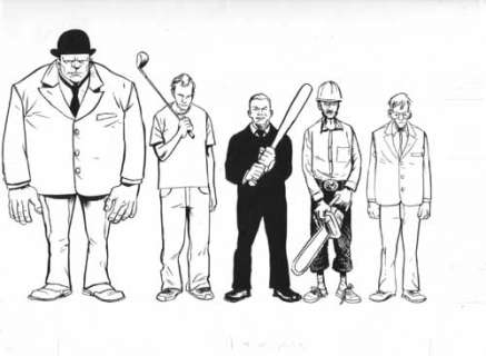 Farel Dalrymple - Pop Gun War Volume 1: Gift - inside back cover