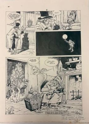 Chiqui de La Fuente... | Lot 17 - Chiqui de la Fuente - Planche originale : Encre de... | Tessier Sarrou