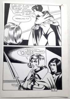 Gesebel n.4 - Magnus - Tav. Origin. "La Notte dei Pipistrelli" - Loose page - (1966) | Catawiki