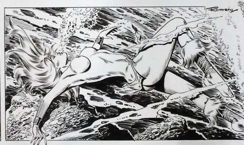 Romero, Enrique Badia - Originele cover & strook (s.2264) - Axa - (1985) | Catawiki