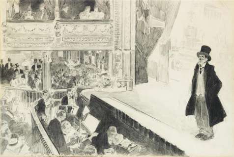 CHARLES DANA GIBSON. "At the Pavilion." | Swann Galleries