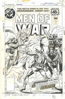 1978 Men of War #14 Cover Art - Joe Kubert | Weiss Auctions