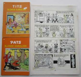 Pats - Originele pagina (p.30) eindplaat - Blonde Karolien - (1979) | Catawiki