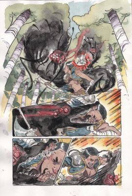 Morgan Beem | Author Immortal # 2 Page 13 | The Artist Bullpen