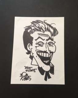 Sketch - Joker by Bob Kane - Loose page - First edition | Catawiki
