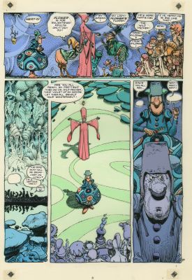 Moebius | Le bandard fou - Planche 51 | Huberty Breyne Gallery