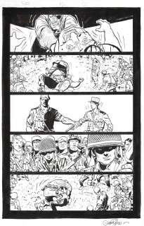 Goran Parlov | FURY MAX #2 pg 12 | Goricki Art