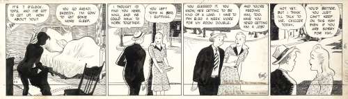 Frank King | 5.) Gasoline Alley Daily Strip June 9th,… | Galerie Laqua