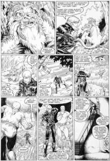 Adams Arthur. (Né En 1963. Usa) | ADAMS Arthur. Â«LongshotÂ». Encre de Chine pour la planche 13 de… | Tessier Sarrou