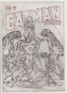 CATMAN COMICS Issue #29 Commissioned Art | ComicConnect