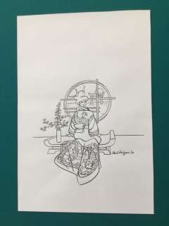 Kuijpers, Henk - Originele tekening - Franka met kimono | Catawiki