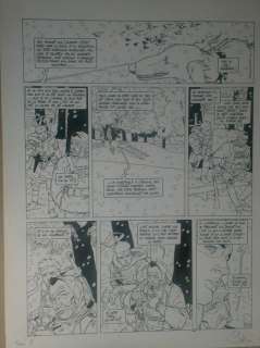 Neige T7 - Planche originale (p.45) - Les trois crimes de Judas - (1994) | Catawiki