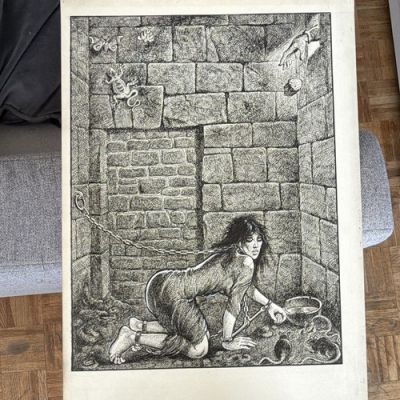 Georges PICHARD dessin original encre de Chine illustration pleine page érotique | eBay Europe (Buy It Now)