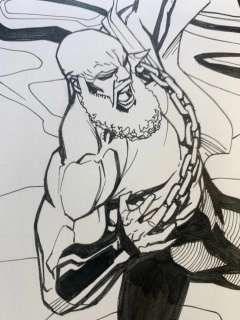 Bernard Chang | POWER MAN:TIMELESS #1 page21 original art | Bernard Chang