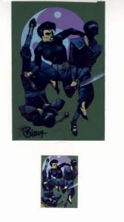 Simon Bisley - Batman Trading Card Art: Lady Shiva