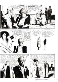 Dylan Dog n. 49 - Tavola Originale "il mistero del Tamigi" Roi - Loose page - First edition - (1990) | Catawiki