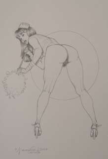 Giovanna Casotto - Illustration original au crayon - Loose page - (2020) | Catawiki